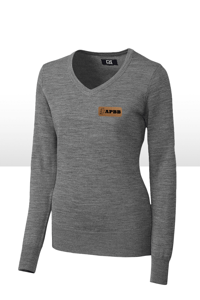 CHANDAIL V-NECK MANCHES LONGUES
