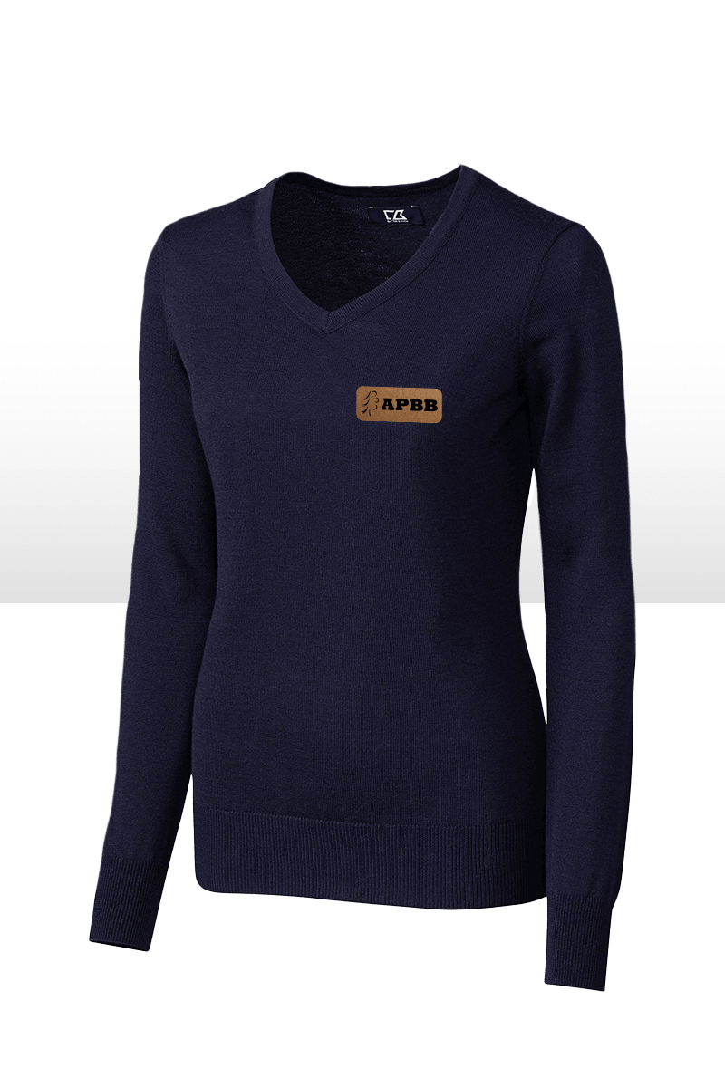 CHANDAIL V-NECK MANCHES LONGUES