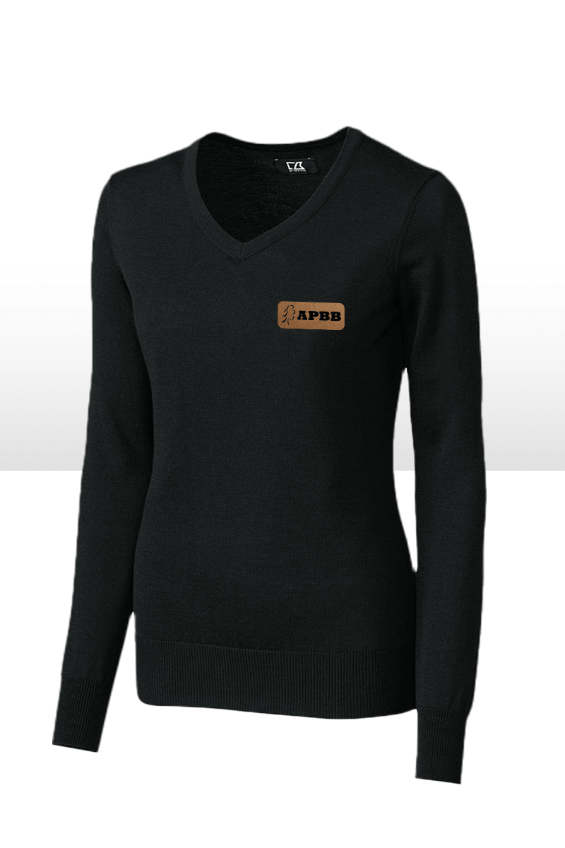 CHANDAIL V-NECK MANCHES LONGUES