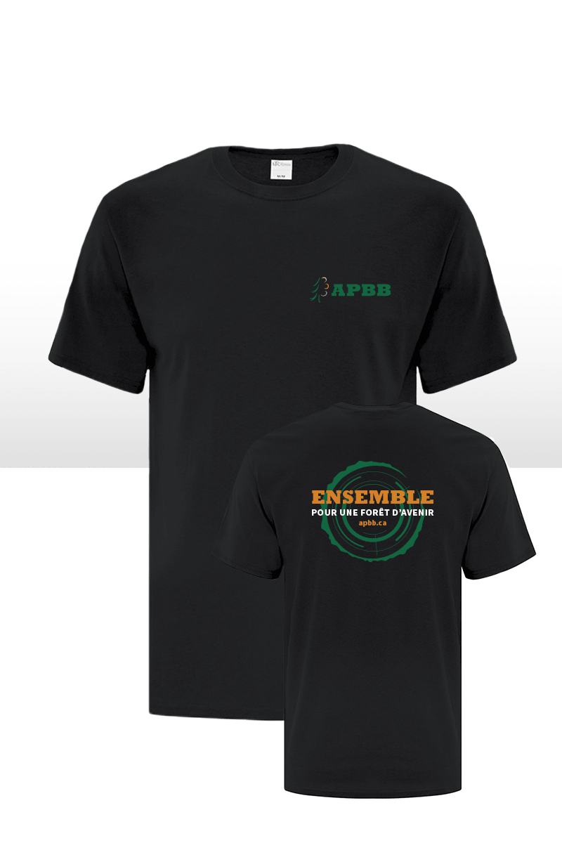 T-SHIRT EN COTON MANCHES COURTES